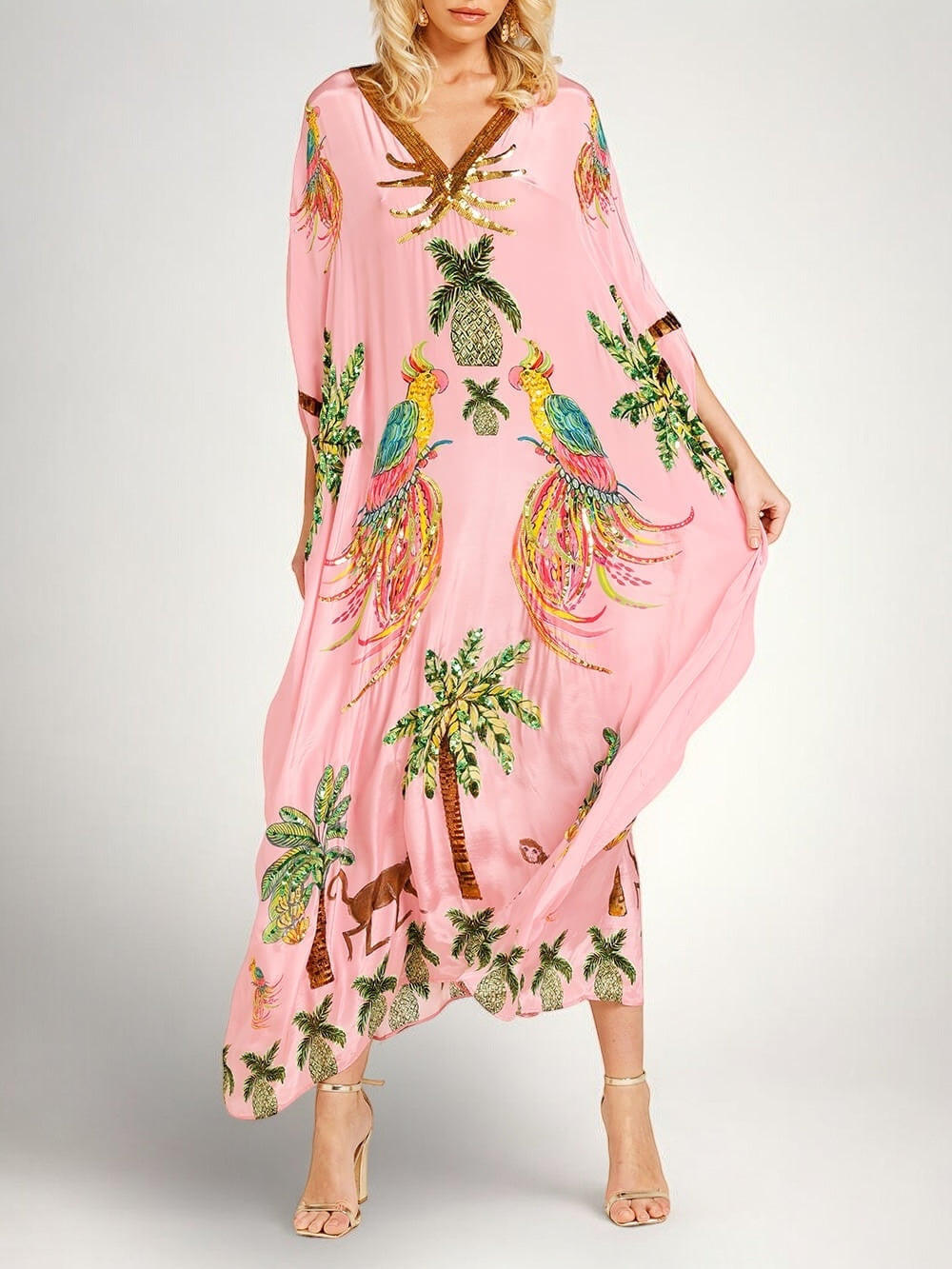 Sahara - Robe à imprimé noix de coco