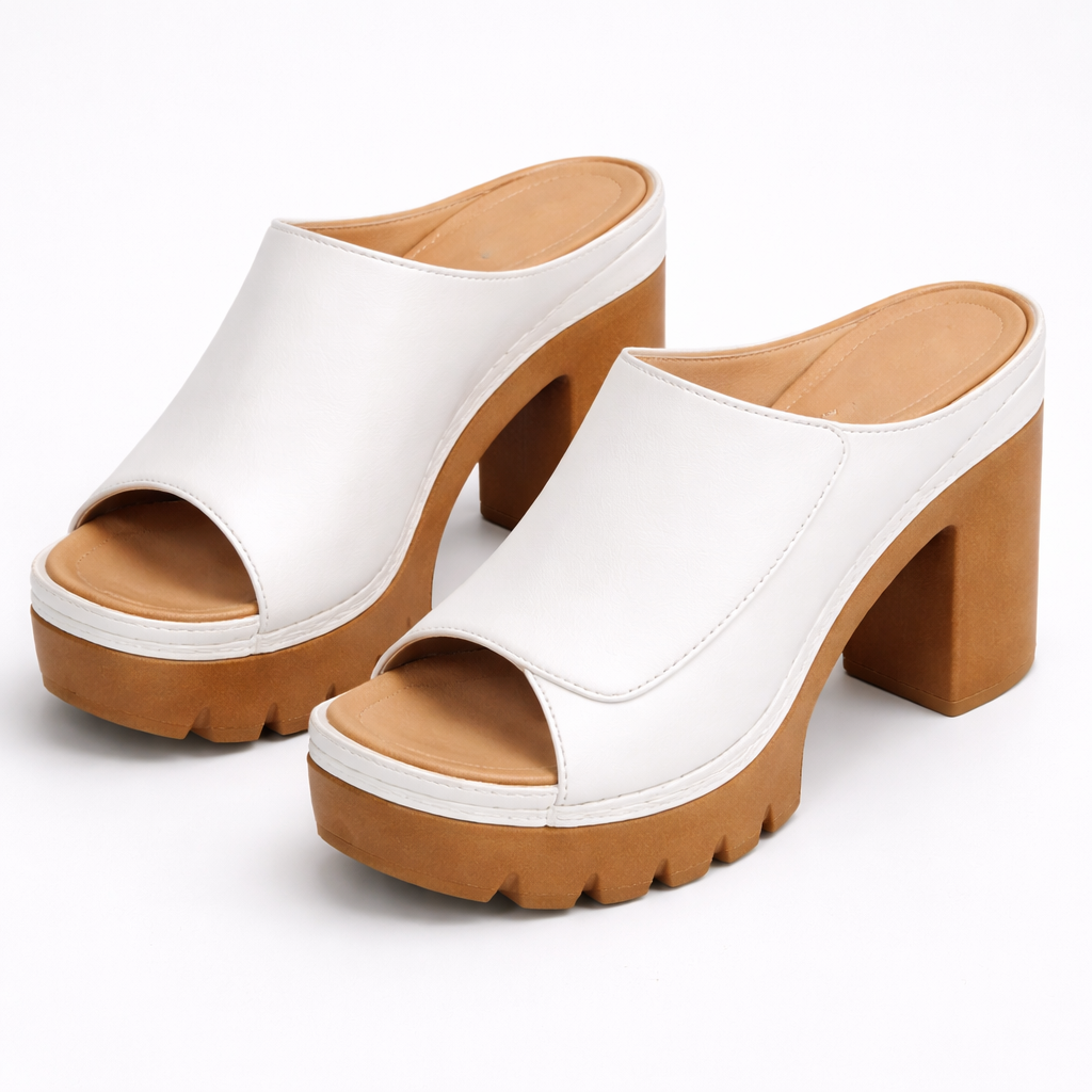 Melisande - Talons plateforme polis