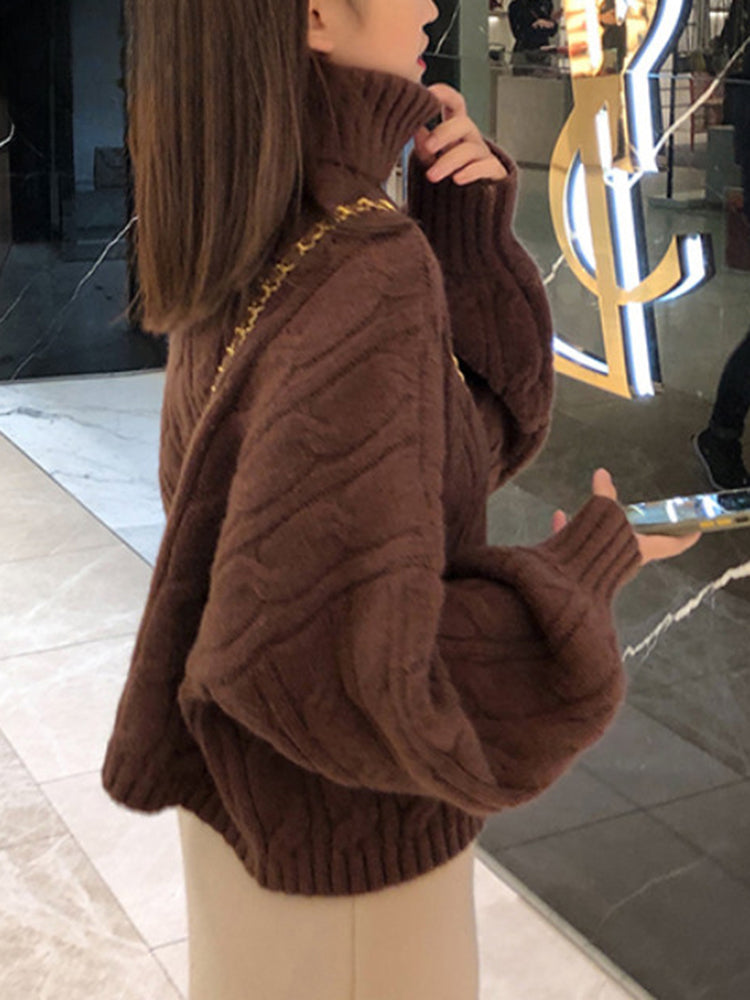 Gemima - Pull de Noël décontracté, ample et vintage