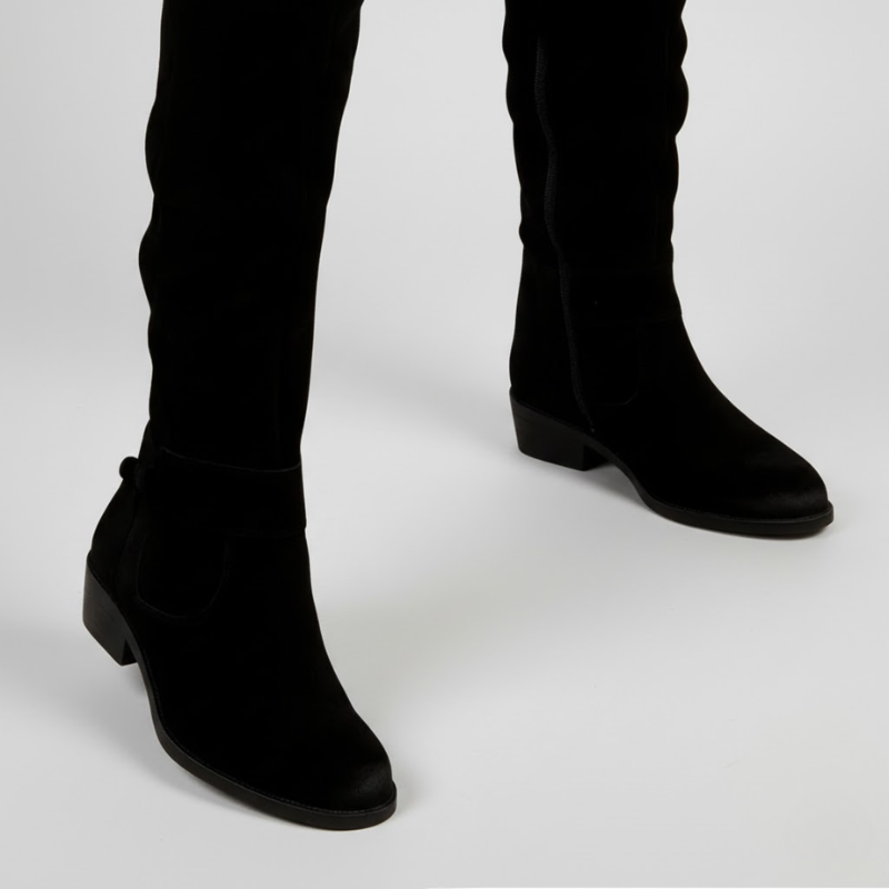 Beatrix - Bottes orthopédiques en daim