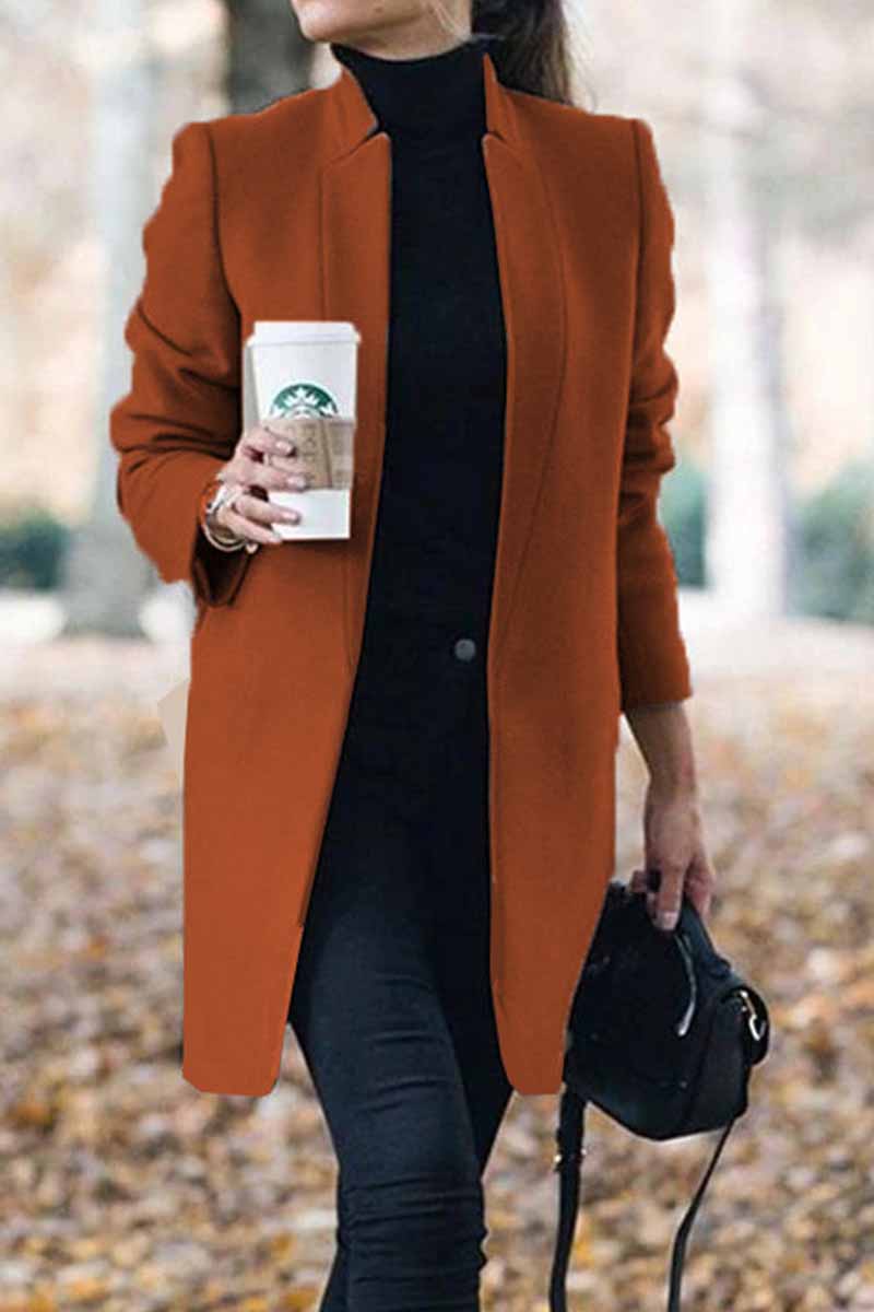 Eugenia - Manteau d'hiver classique en laine