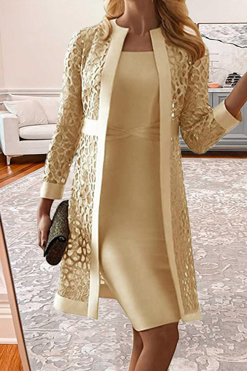 Amelie - Costume deux pièces à manches longues