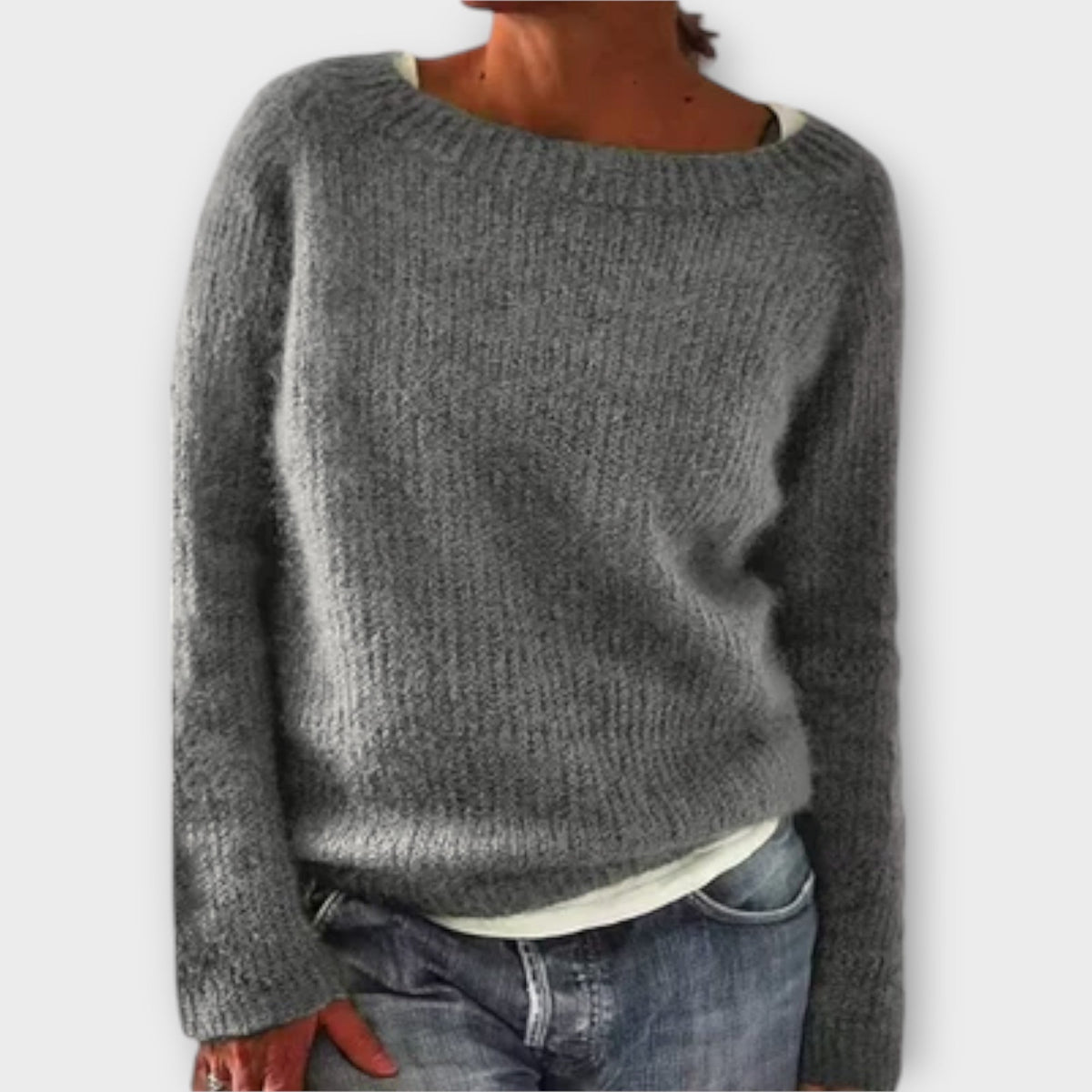 Reece - Pull en tricot islandais