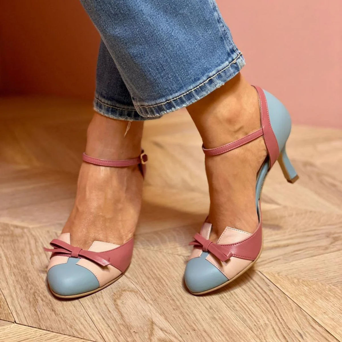 Jolie - Talons Mary Jane de soutien
