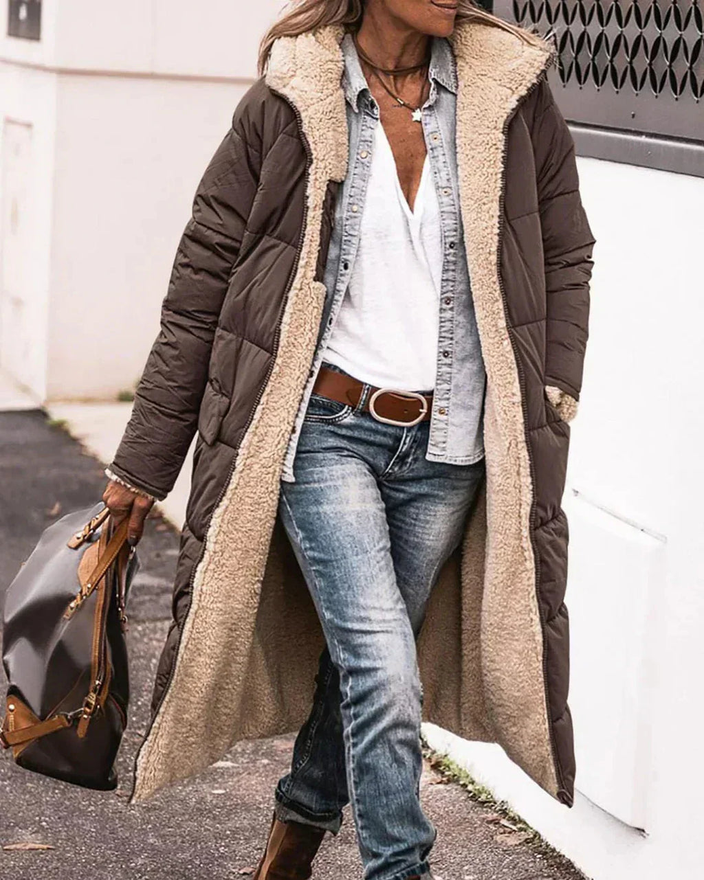 Lydia - Veste réversible confortable