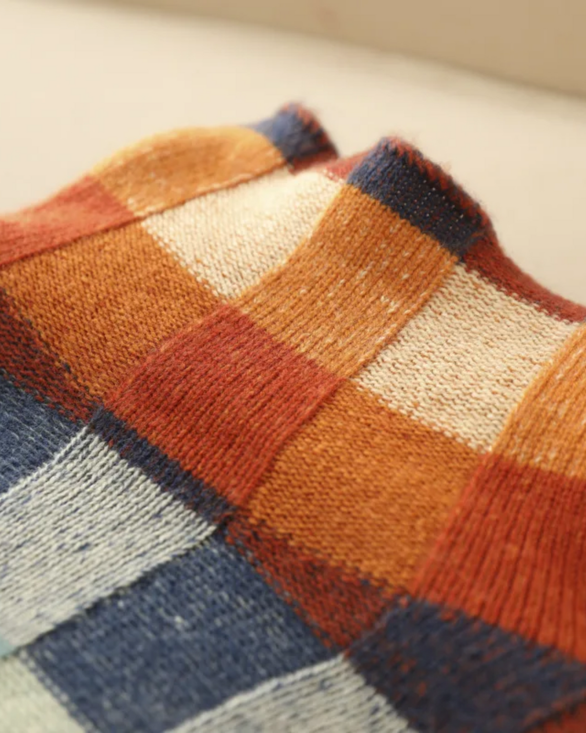DAPHNE - Pull en cachemire patchwork