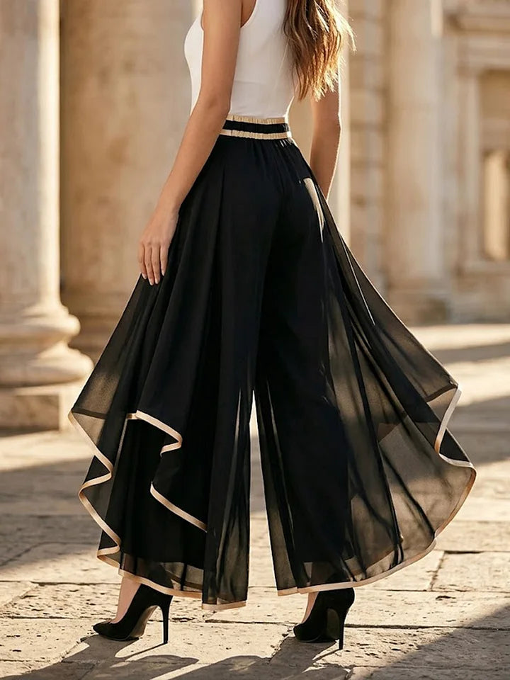 Querida - Pantalon Palazzo Drapé