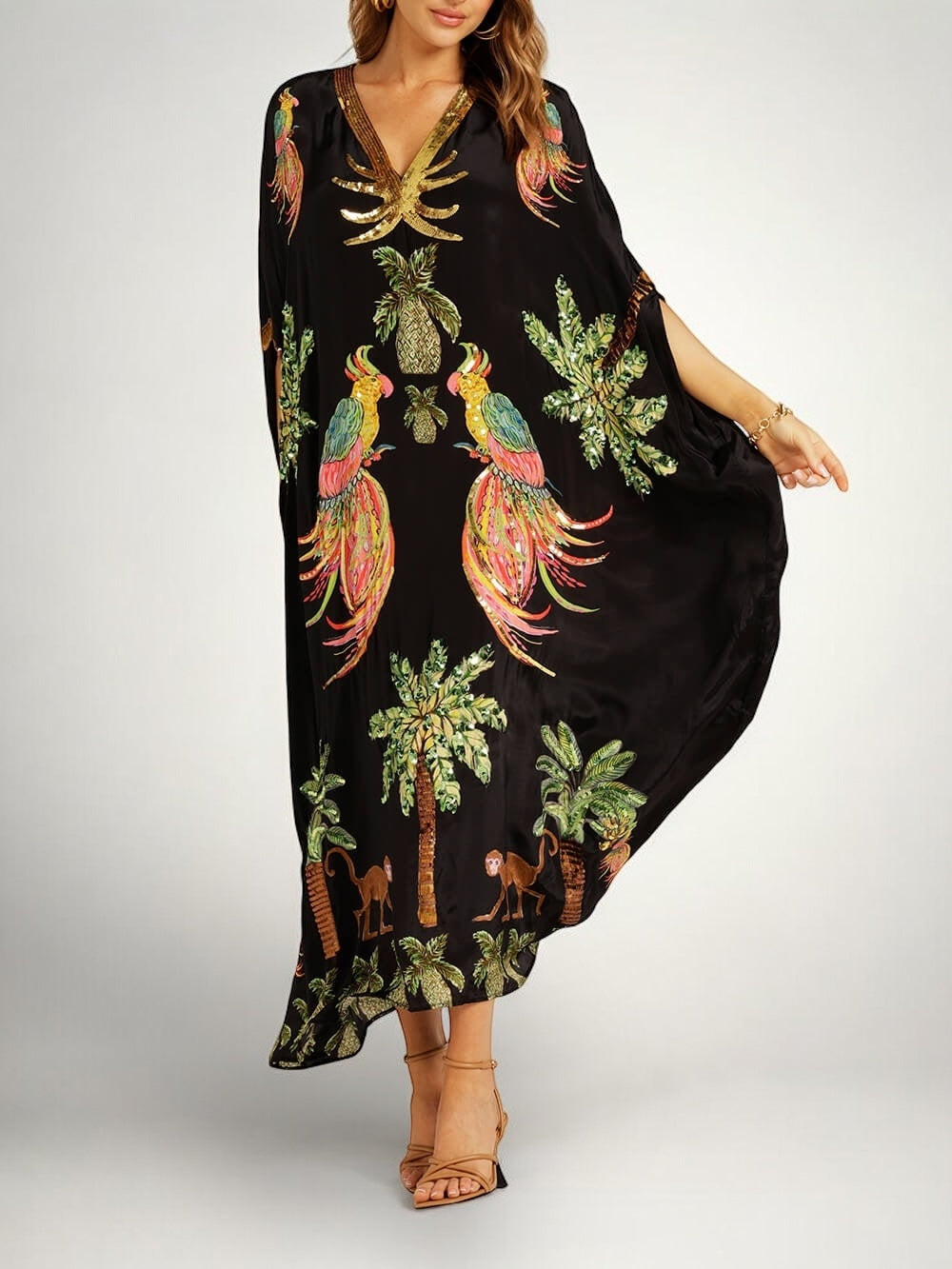 Sahara - Robe à imprimé noix de coco