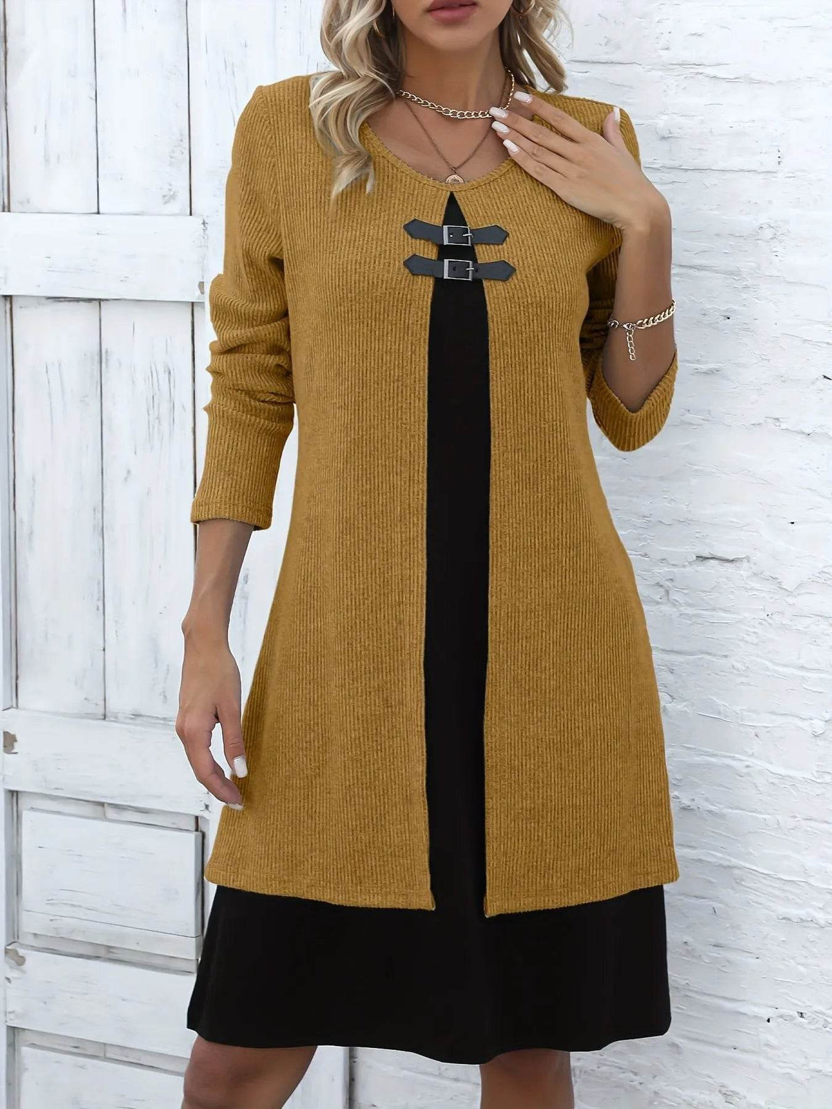 Sylvie - Robe trapèze en coton