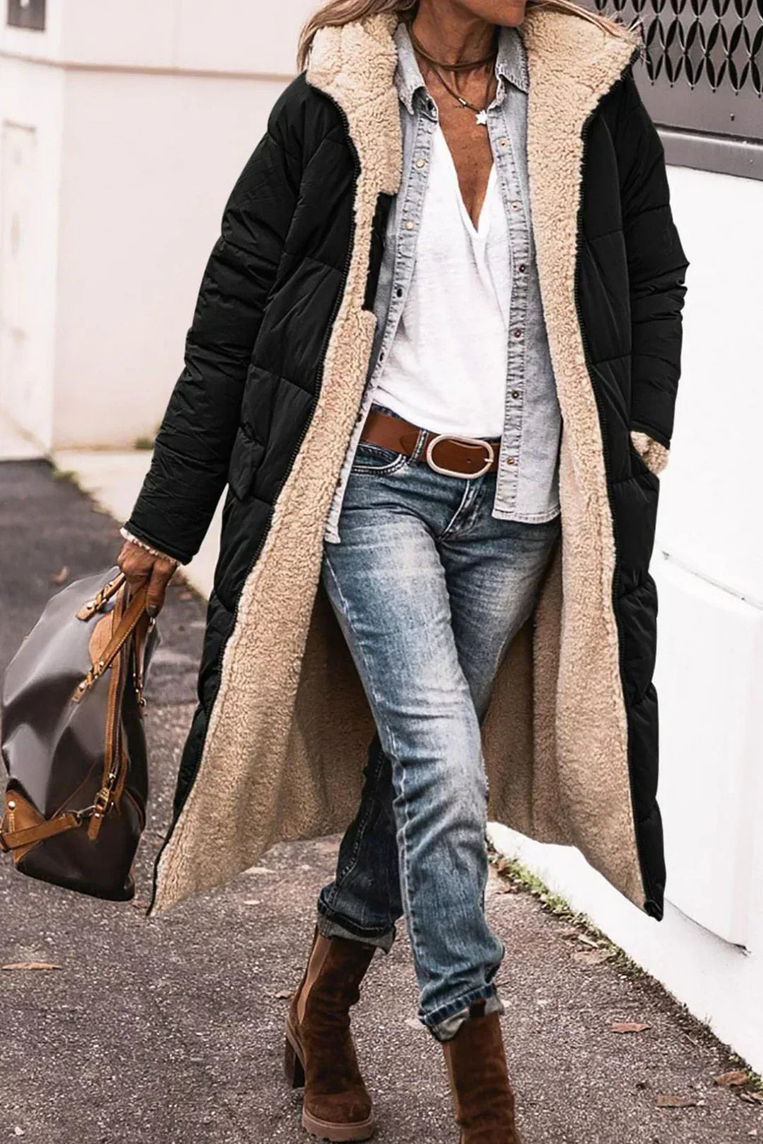 Lydia - Veste réversible confortable
