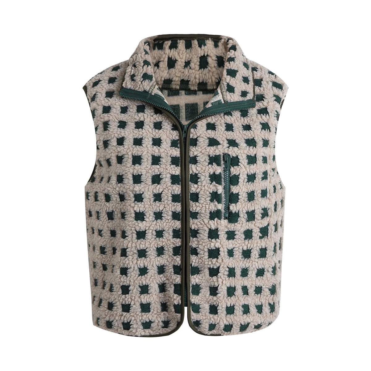 Yani - Gilet en peluche confortable