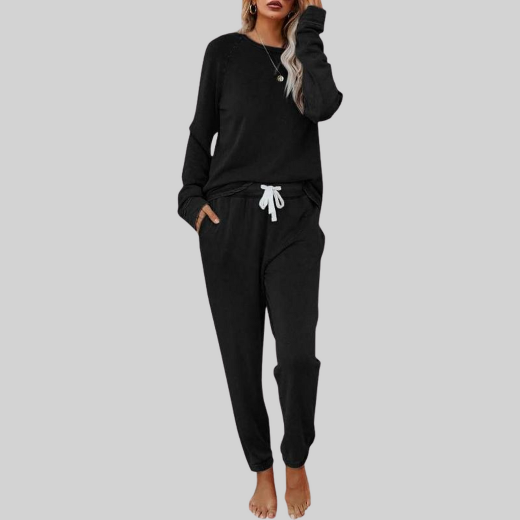 JOCELYN - Ensemble décontracté à manches longues et pantalon de survêtement