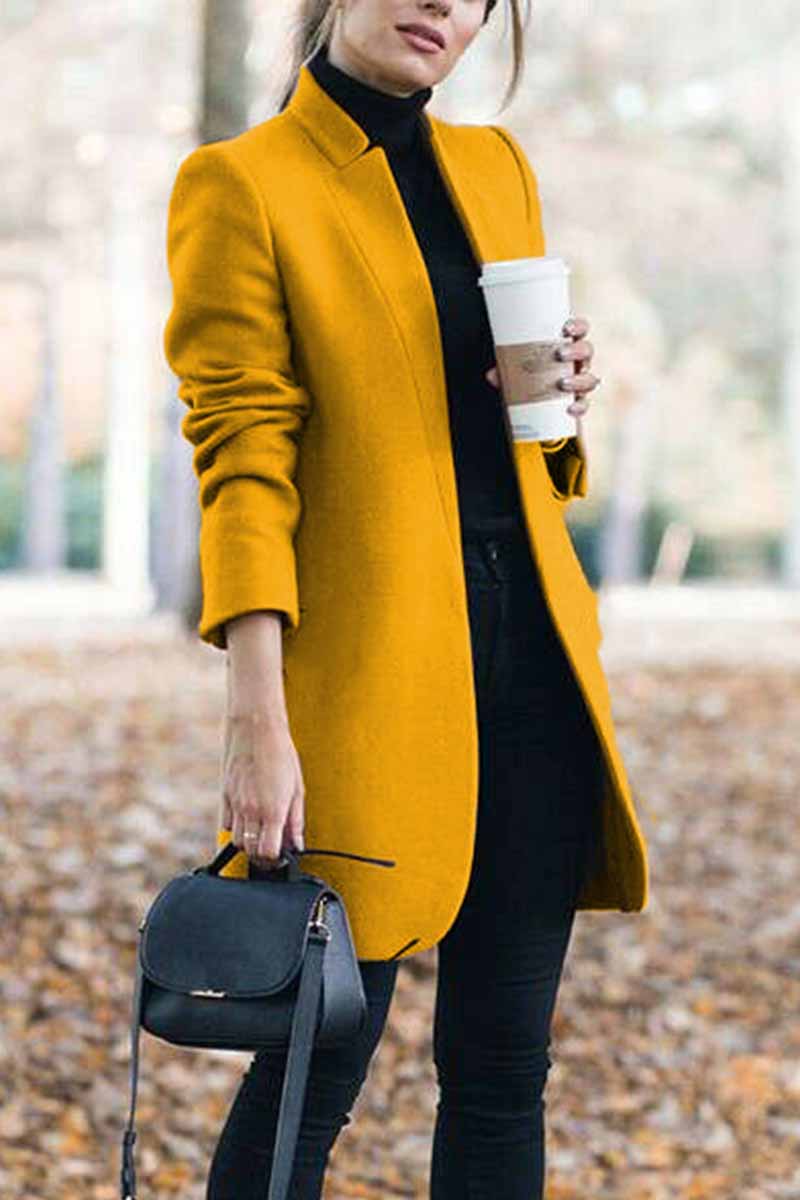Eugenia - Manteau d'hiver classique en laine