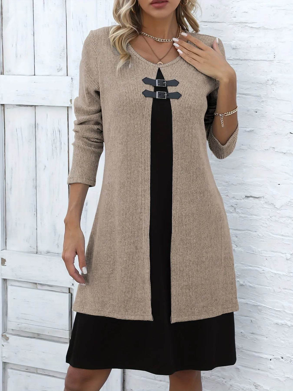 Sylvie - Robe trapèze en coton