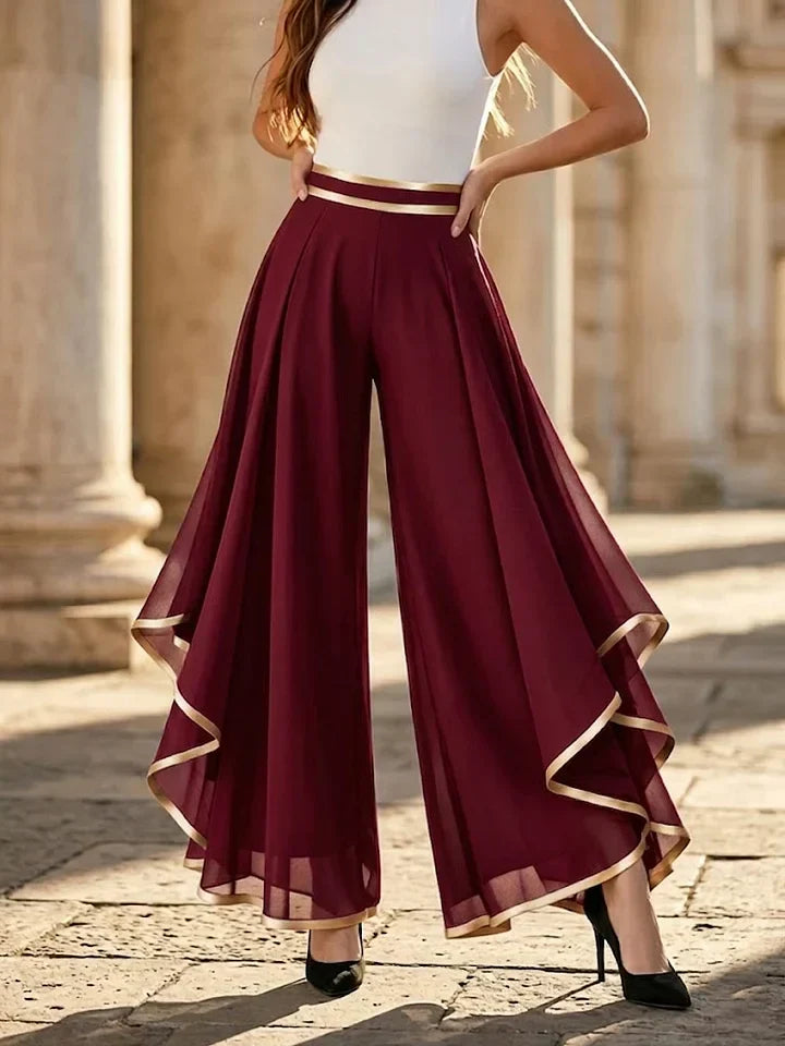 Querida - Pantalon Palazzo Drapé
