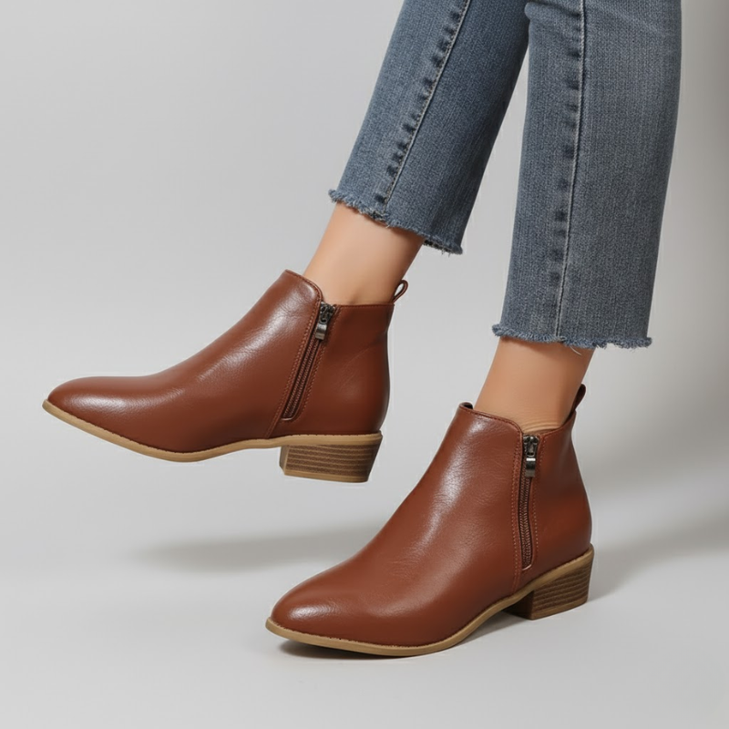 Priya - Bottes orthopédiques en cuir
