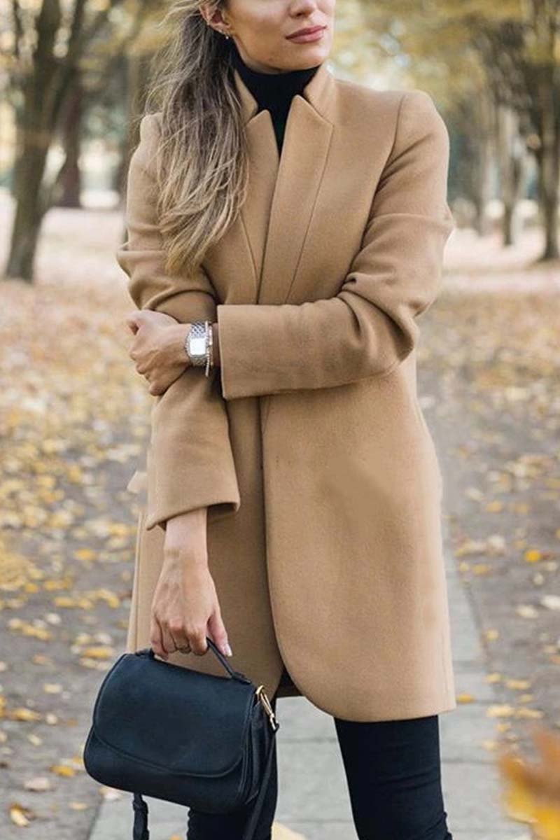 Eugenia - Manteau d'hiver classique en laine