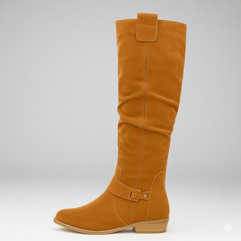Beatrix - Bottes orthopédiques en daim