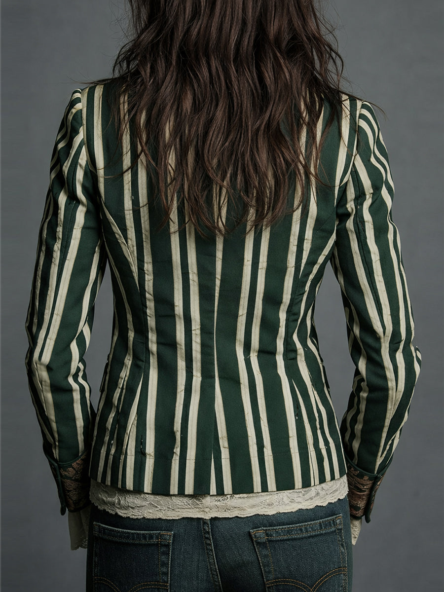 Avenorix - Blazer fleuri bohème