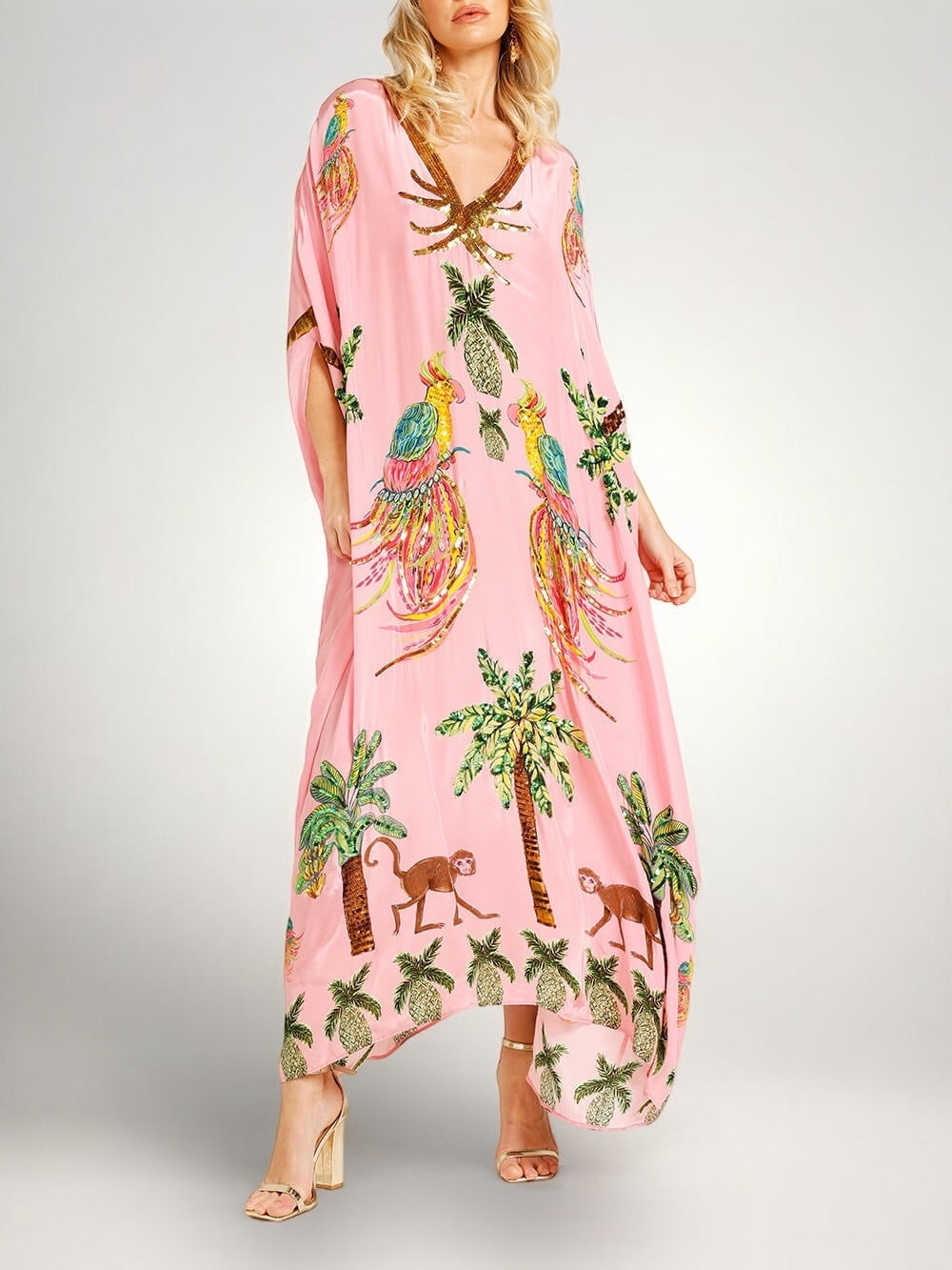 Sahara - Robe à imprimé noix de coco