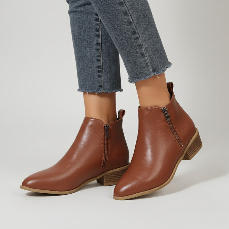 Priya - Bottes orthopédiques en cuir
