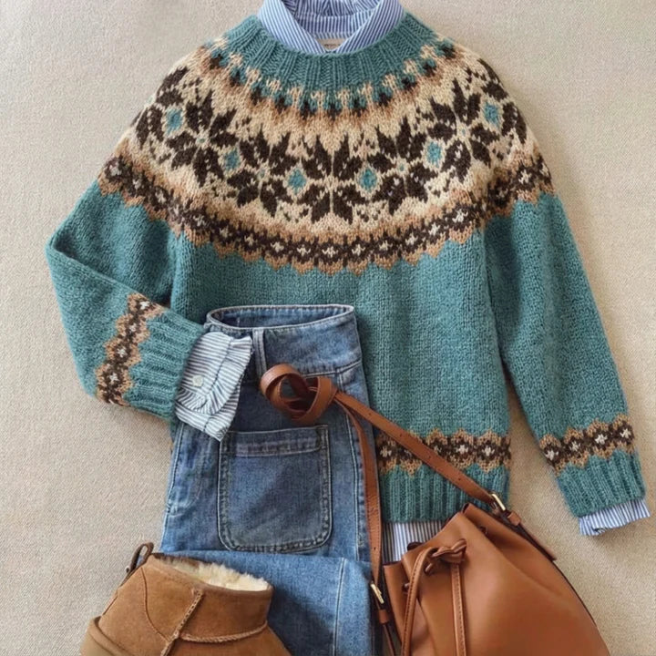 Vellaro - Pull en tricot vintage