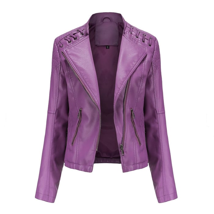 Raven - Veste en satin audacieuse