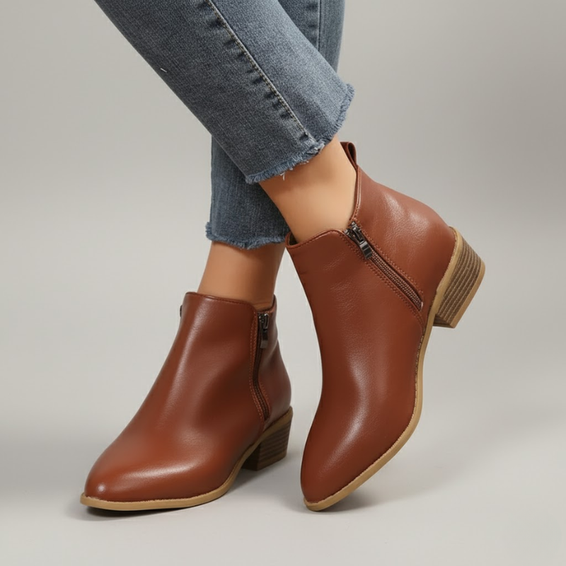 Priya - Bottes orthopédiques en cuir