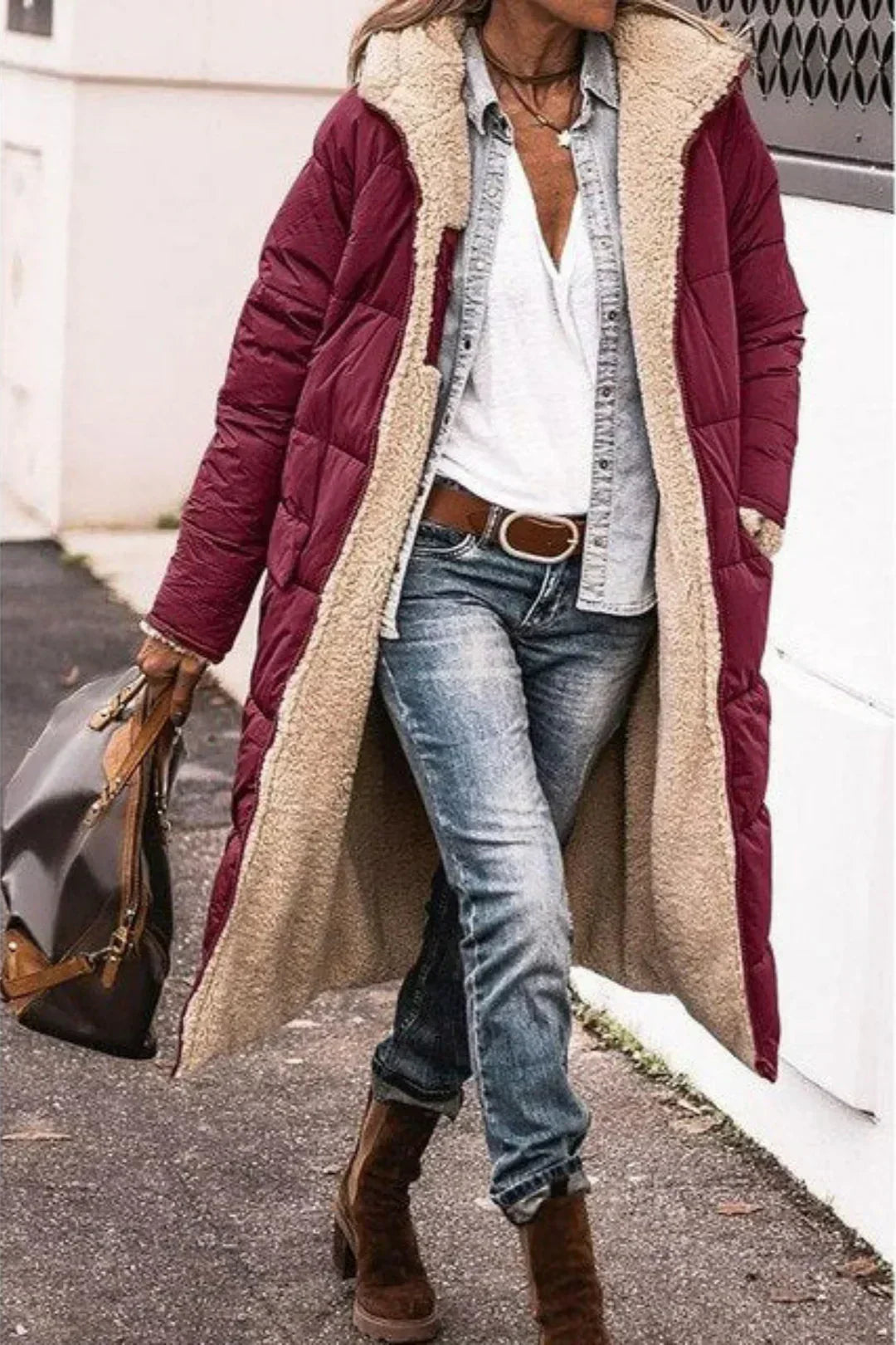 Lydia - Veste réversible confortable