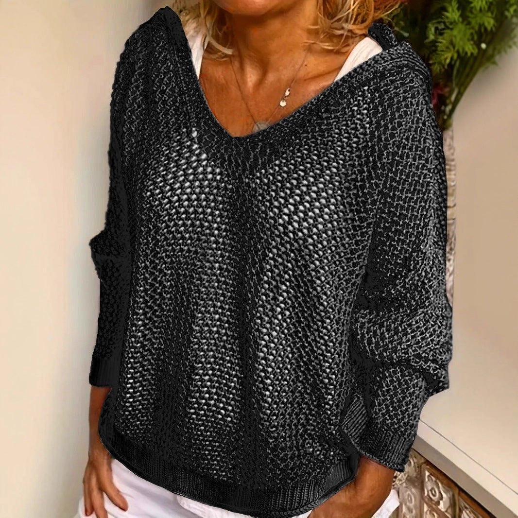 Delyne - Pull en tricot coupe ample