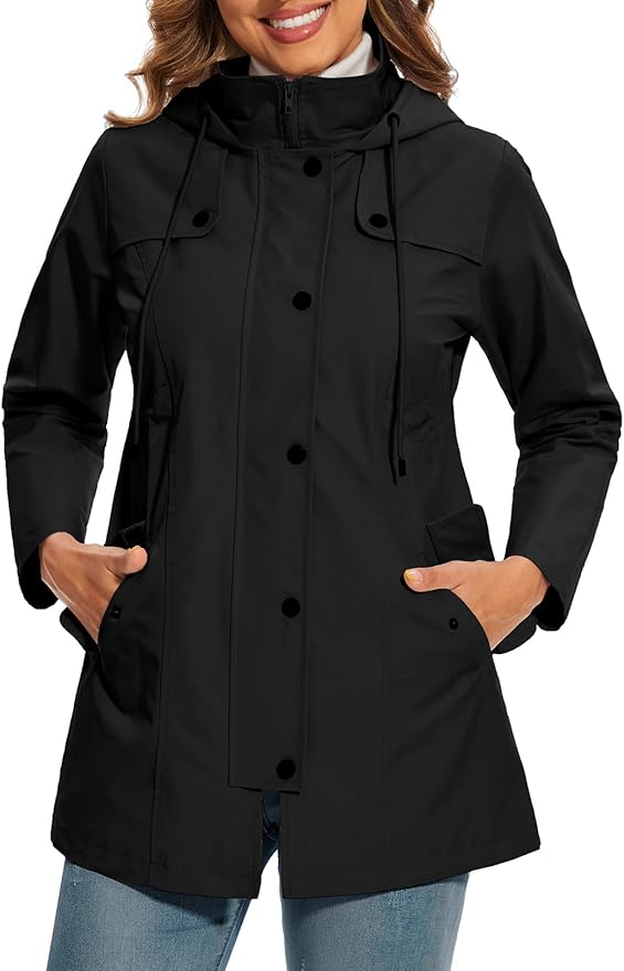 Zina - Manteau en laine lisse