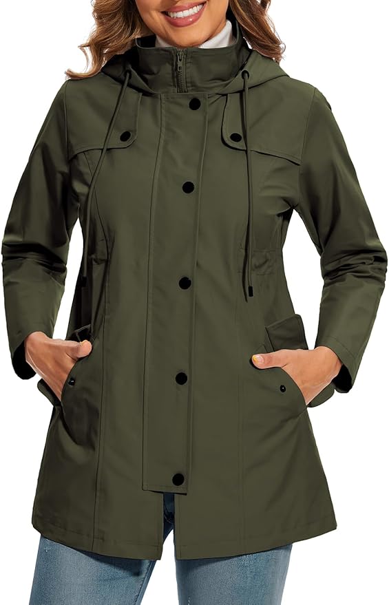 Zina - Manteau en laine lisse