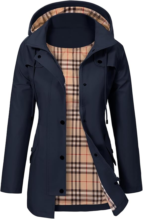 Zina - Manteau en laine lisse
