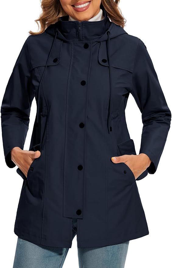 Zina - Manteau en laine lisse