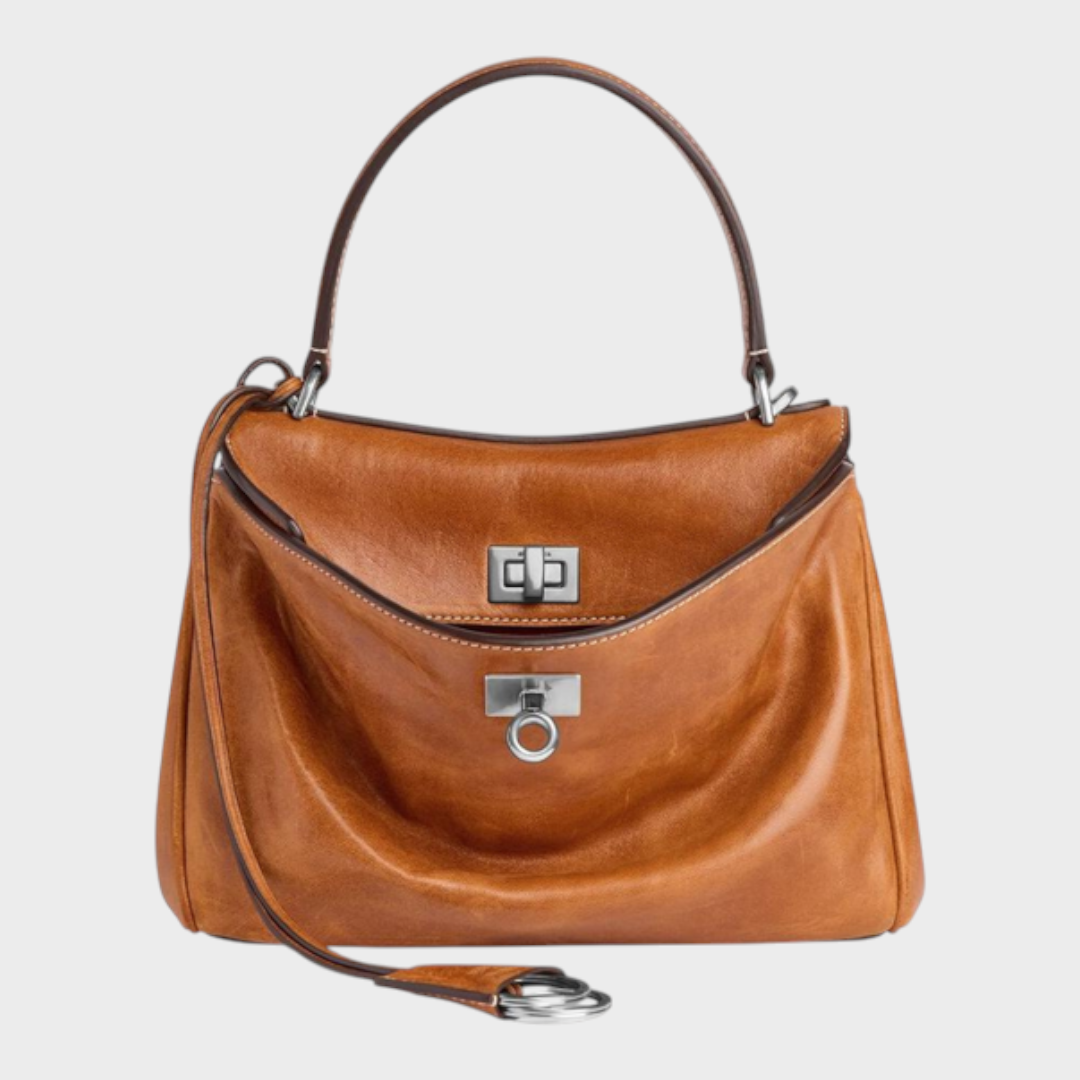 Libby - Sac à main en cuir minimaliste