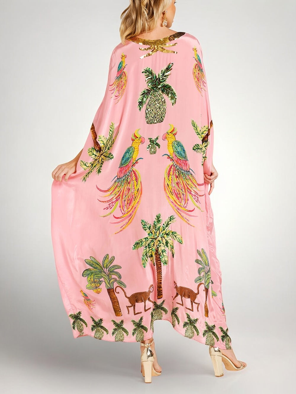 Sahara - Robe à imprimé noix de coco