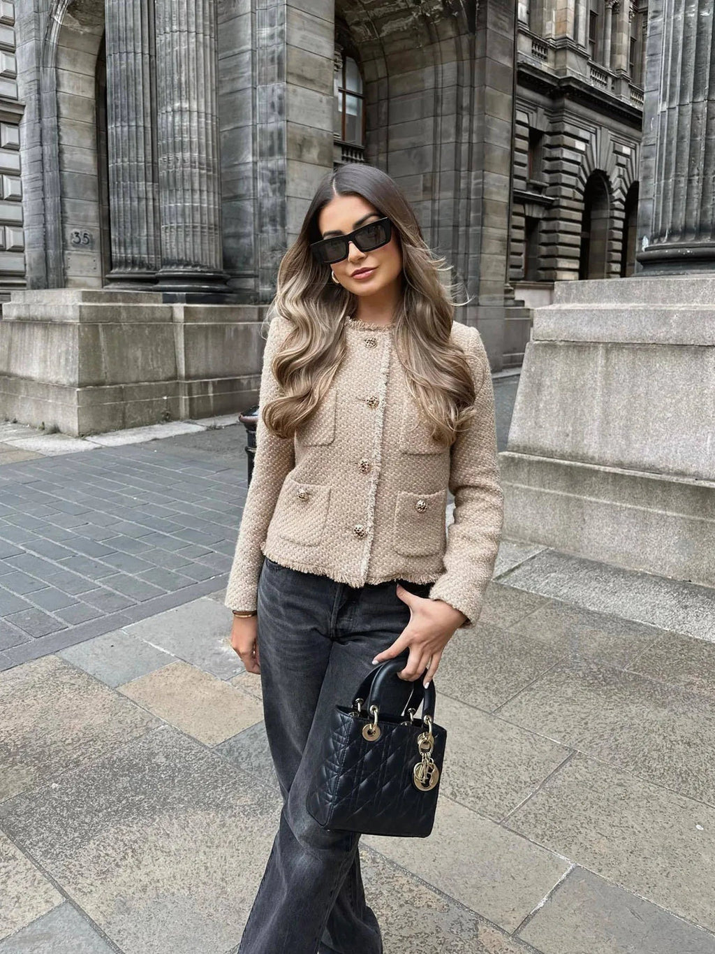 Madeline - Veste Chic Texturée
