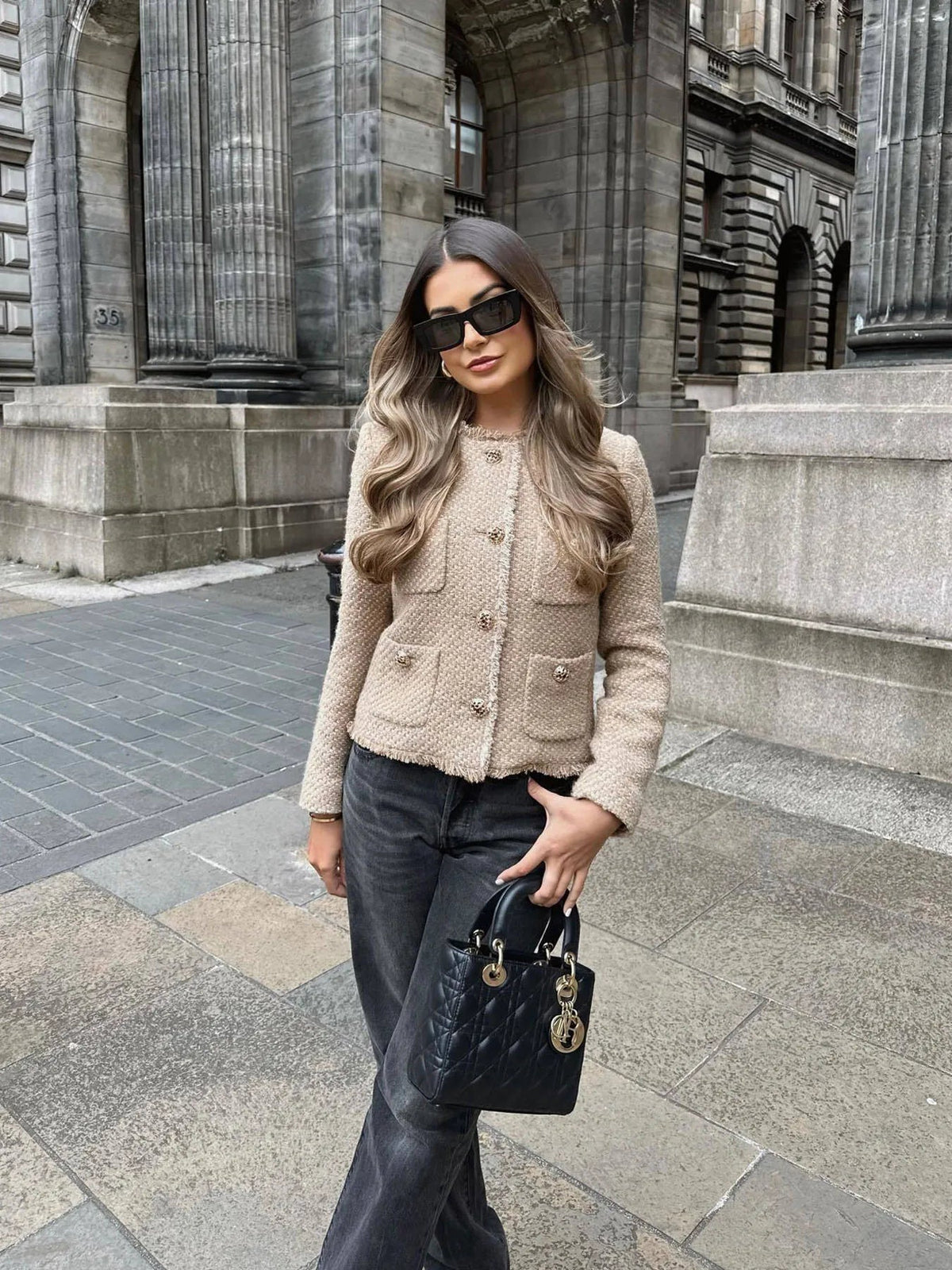 Madeline - Veste Chic Texturée