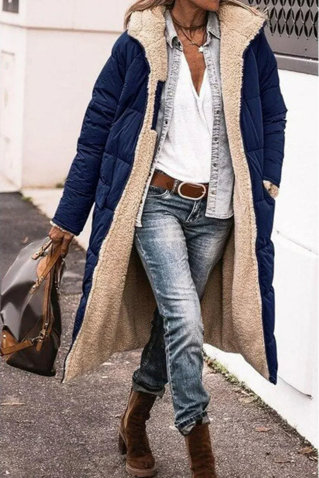 Lydia - Veste réversible confortable