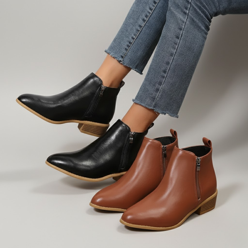 Priya - Bottes orthopédiques en cuir