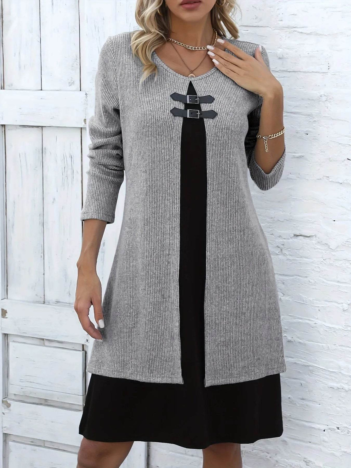 Sylvie - Robe trapèze en coton