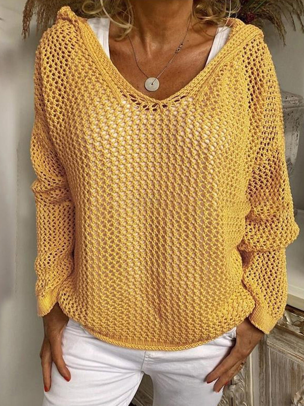 Delyne - Pull en tricot coupe ample