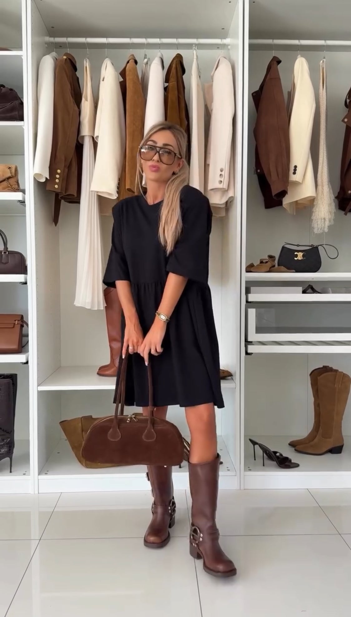 Helene - Robe courte fluide