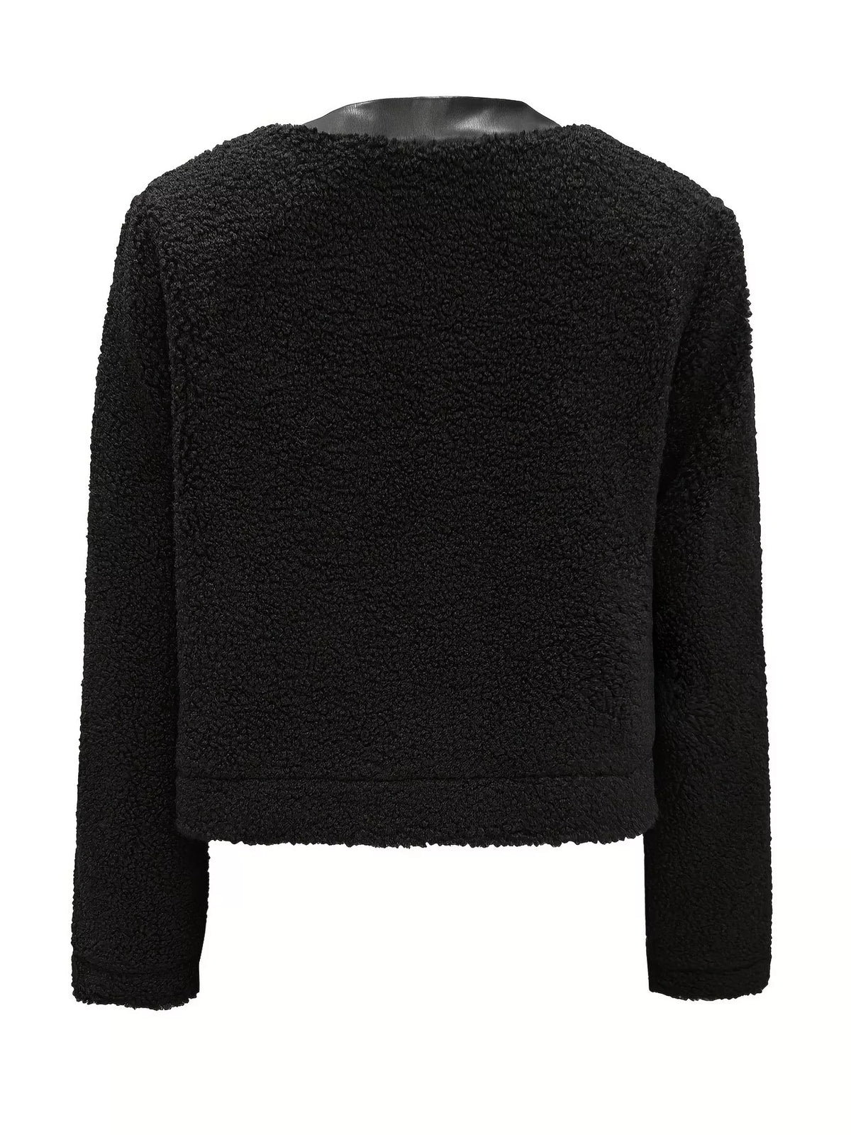 Amanda - Veste boutonnée ours en peluche