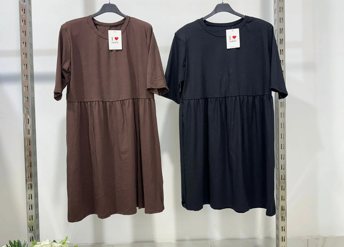 Helene - Robe courte fluide