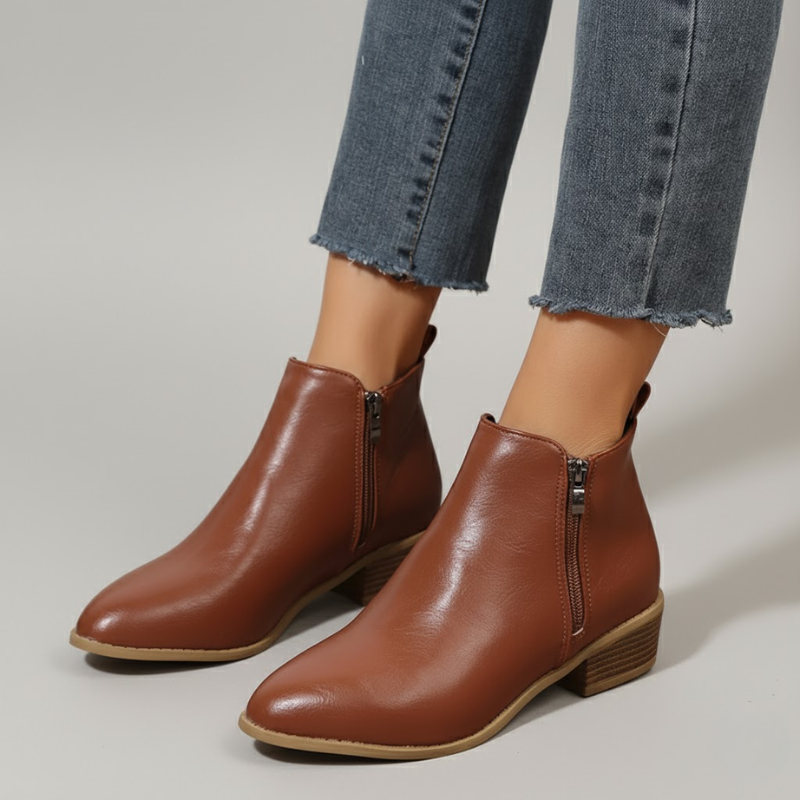 Priya - Bottes orthopédiques en cuir