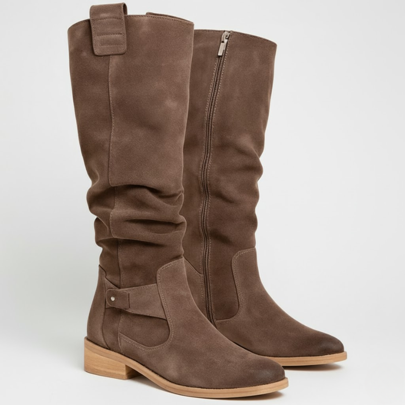 Beatrix - Bottes orthopédiques en daim