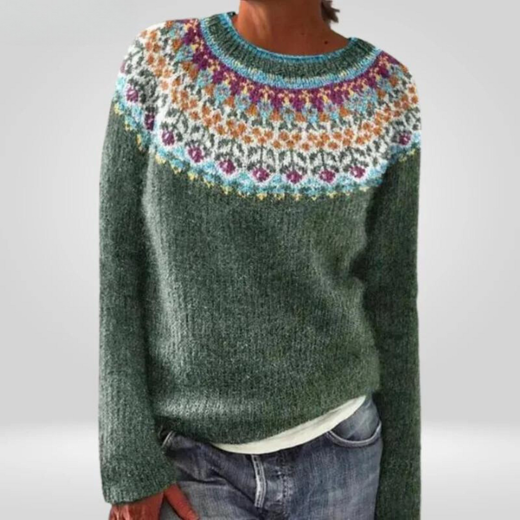 Brittany - Pull en tricot islandais