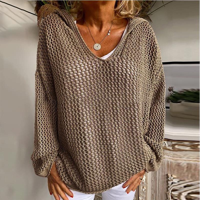 Delyne - Pull en tricot coupe ample