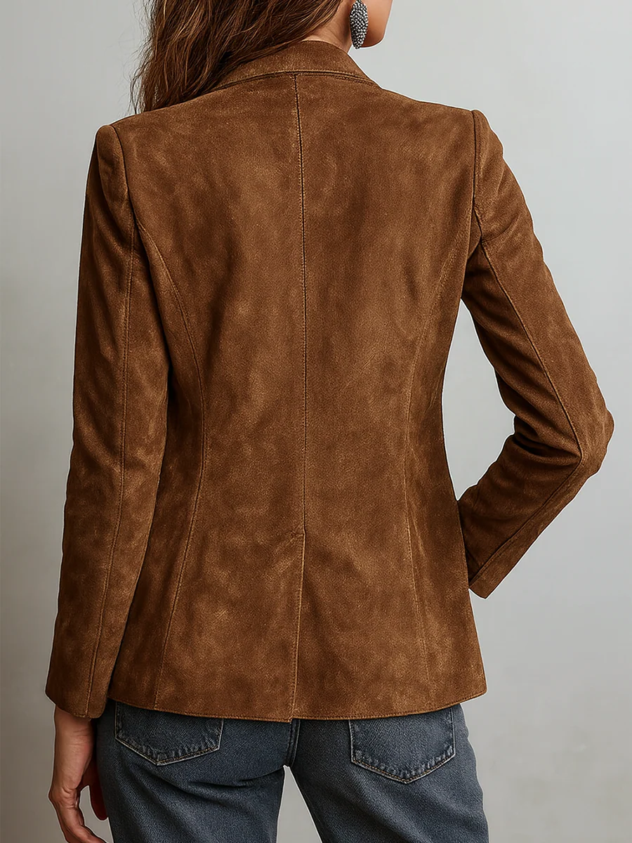 Verona - Veste en daim vintage